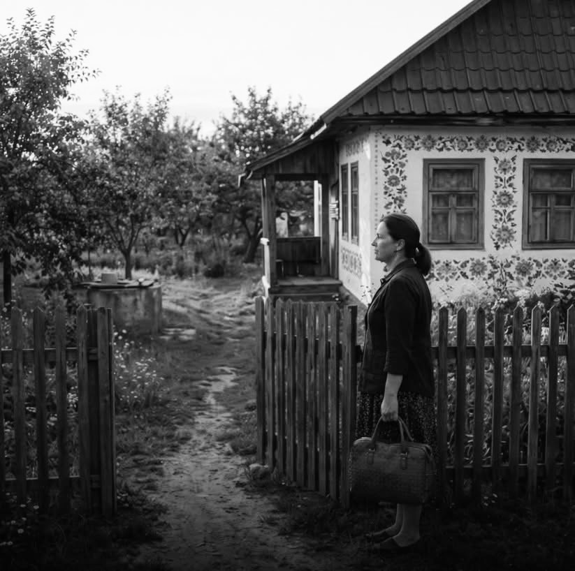 Оксана вернулась в родное село в конце …
